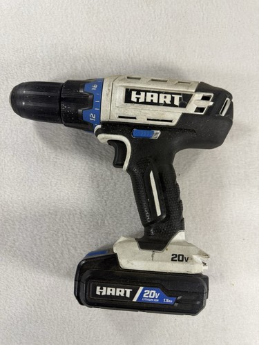 Hart 20v drill driver - 20v, kit