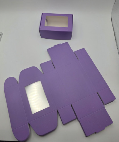 Pack purple cardboard treat - cardboard,