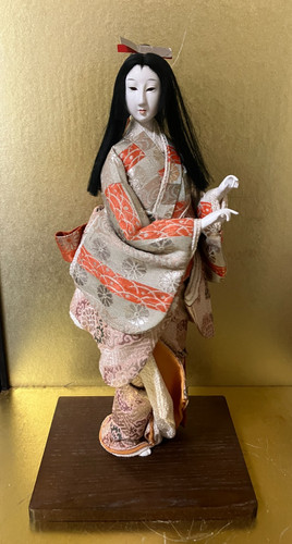 Vintage japanese gofun doll - japanese,