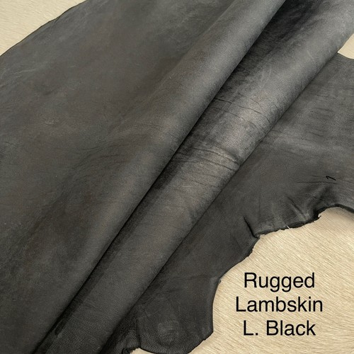 Rugged lambskin nappa leather - rugged,