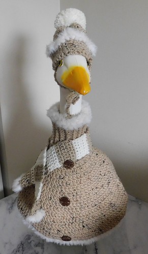 Goose sweater crochet - crochet,, winter