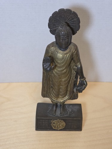 Vintage brass buddha - vintage, statue