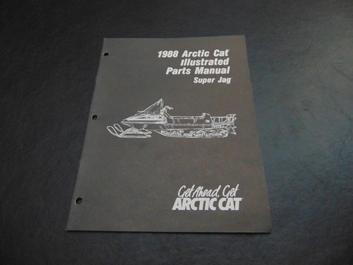 1988 arctic cat snowmobile - arctic,