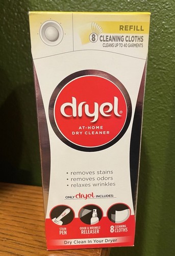 Dryel dry cleaner cloths - cleaner,