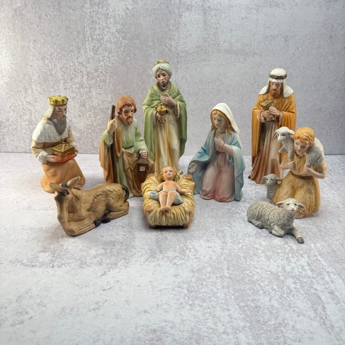 Vintage homco nativity set - homco,