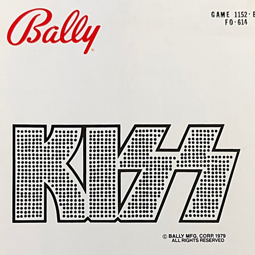 Bally kiss pinball - bally,