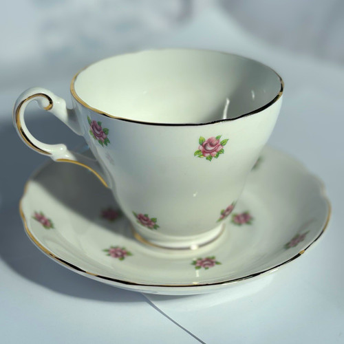 Regency floral bone - regency, china