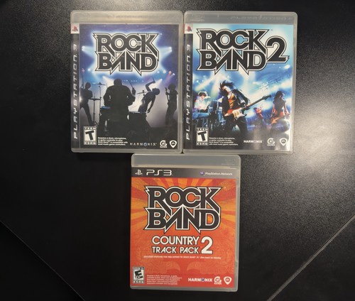 Rock band ps3 bundle - ps3, lot