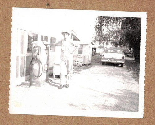 Man shell gas - man, by