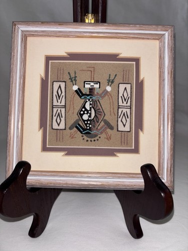 Vintage navajo sand painting - navajo,