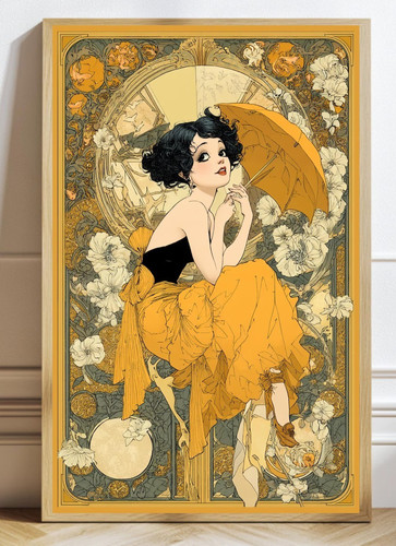 Betty boop art nouveau - betty,