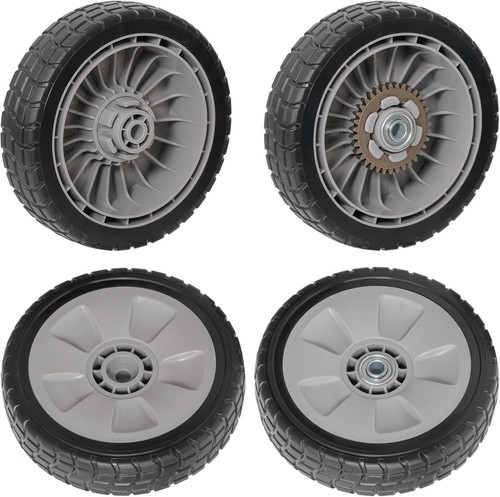 Pack lawn mower wheels - 8",