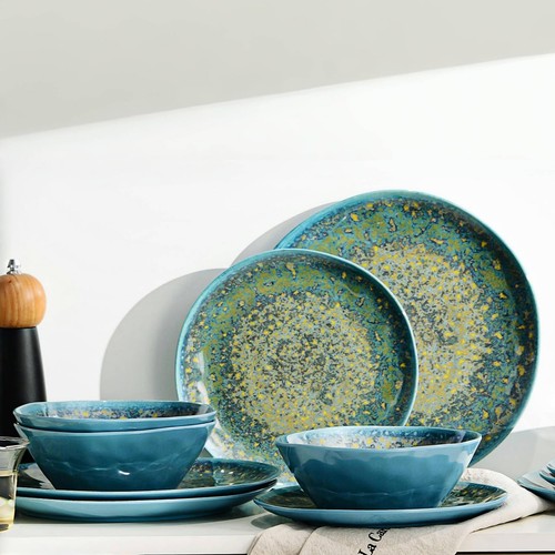 Melamine dinnerware set - set, of