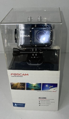 Action camera black foscam - camera,