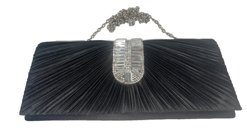 Dressy black evening cocktail - black,