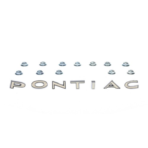 Trunk lid tail panel emblem - or,