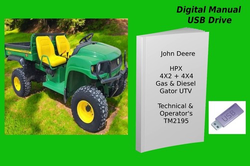 John deere hpx 4x2 4x4 - 4x2,