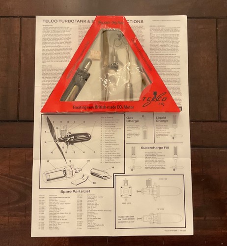 Vintage telco co2 - co2, motor**