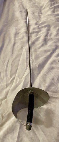 Vintage fencing sword - sword, metal