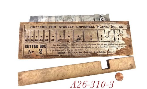 Plane irons stanley tools - stanley, 55