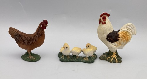 Schleich chicken family lot - chicken,