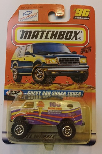 Matchbox chevy van - chevy,