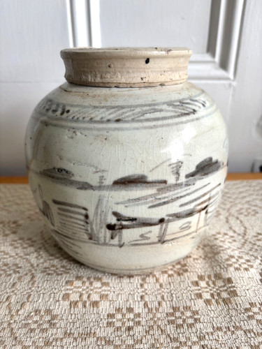 Antique chinese ginger jar - antique,