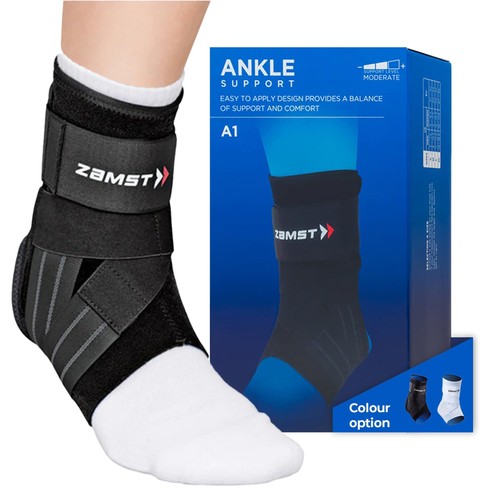 Zamst black ankle brace - a1,