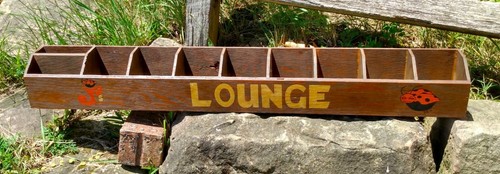 Vintage wooden folk art - vintage,