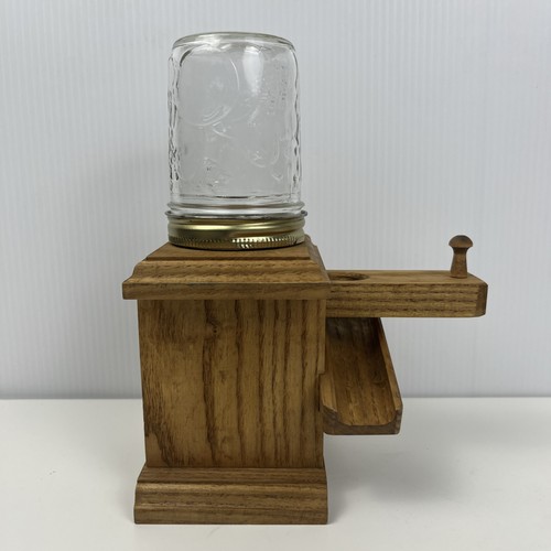 Vintage handmade wooden mason - wooden,