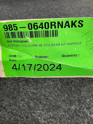 New braun 985 0640rnaks - new,