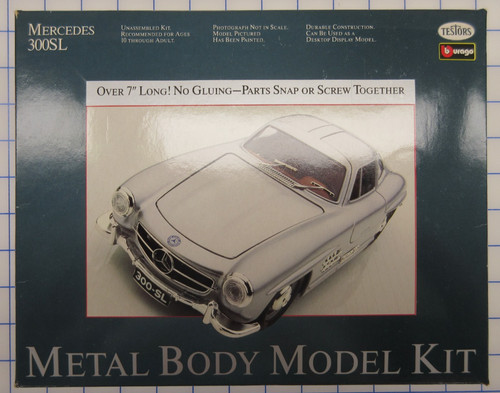 Testors burago mercedes 300sl - burago,