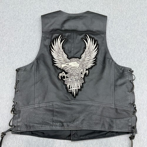 Harley davidson leather - davidson, vest