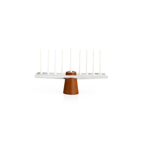 Nambe classic menorah - nambe,