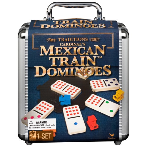 Mexican train dominoes - mexican, set