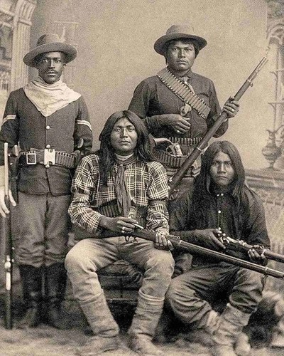 Buffalo soldier indian - buffalo,