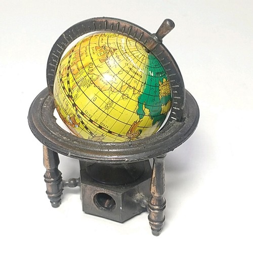 Mini globe pencil sharpener - pencil,