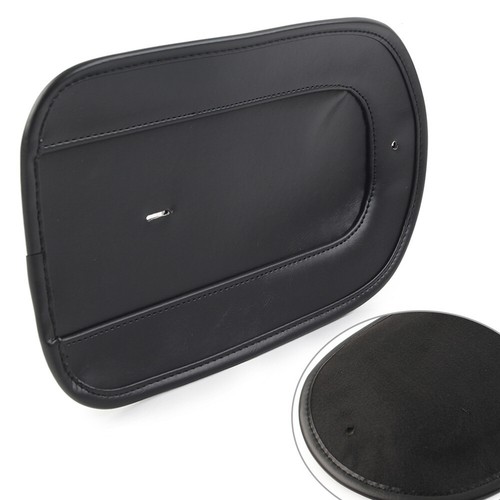 Black rear fender bib - rear, solo
