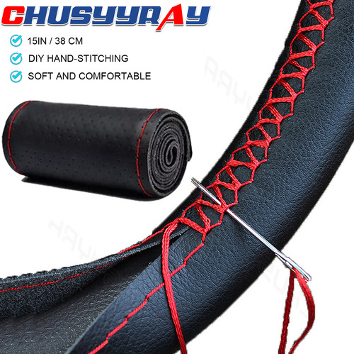 Car steering wheel - wheel, leather