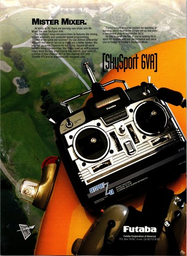 Futaba skysport 6va radio - 6va, rc