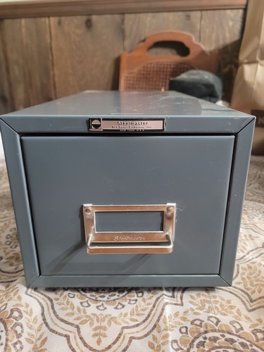 Vintage steelmaster metal 4x6 - steelmaster,