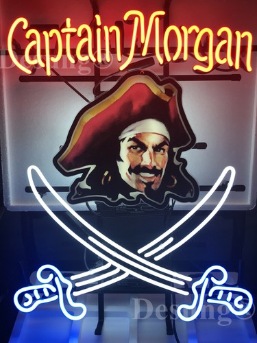 New captain morgan rum lamp - captain,