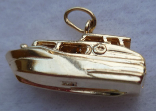 Vintage 14k gold cabin - vintage,