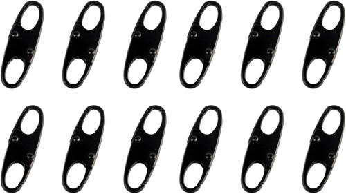 12pcs double small carabiner - double,
