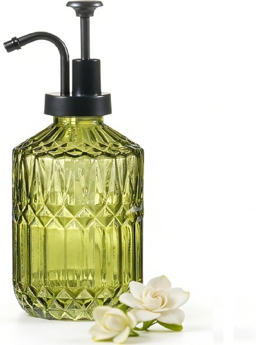 Glass soap dispenser - oz,