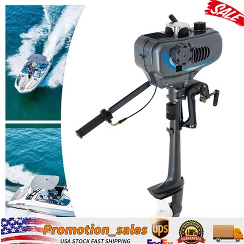 5hp stroke gas outboard - 2,