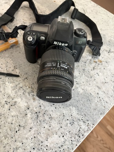 Nikon n80 35mm film - nikon, slr
