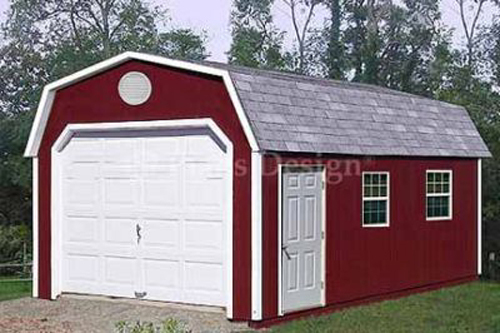 Garage building - x,