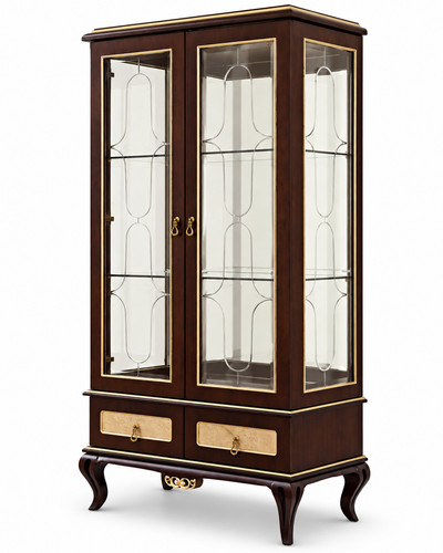 Luxury door glass display - 2-door,