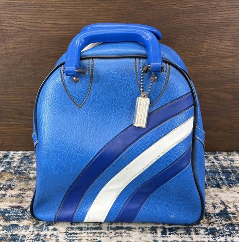 Vintage blue bowling - blue,